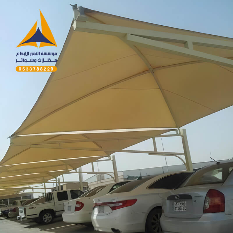 تركيب مظلة للسيارة